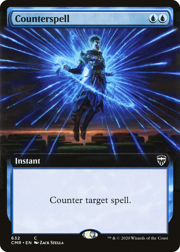 Counterspell (Extended Art) (632) - Commander Legends