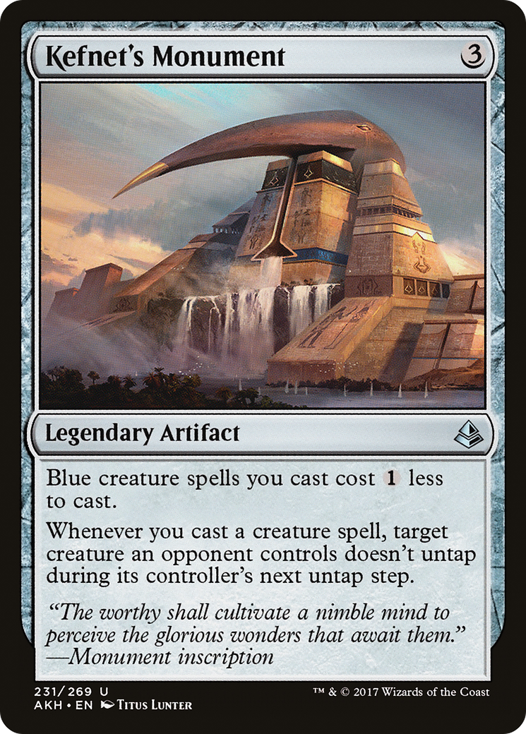 Kefnet's Monument (231) Foil - Amonkhet