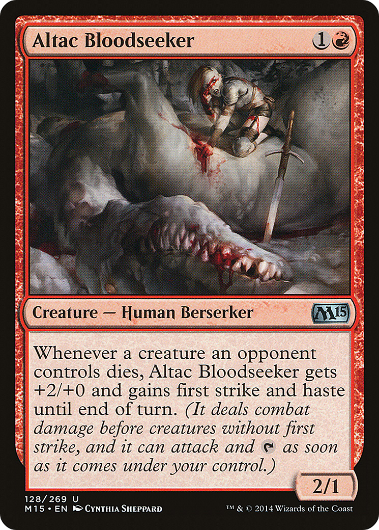 Altac Bloodseeker (128) Foil - Magic 2015