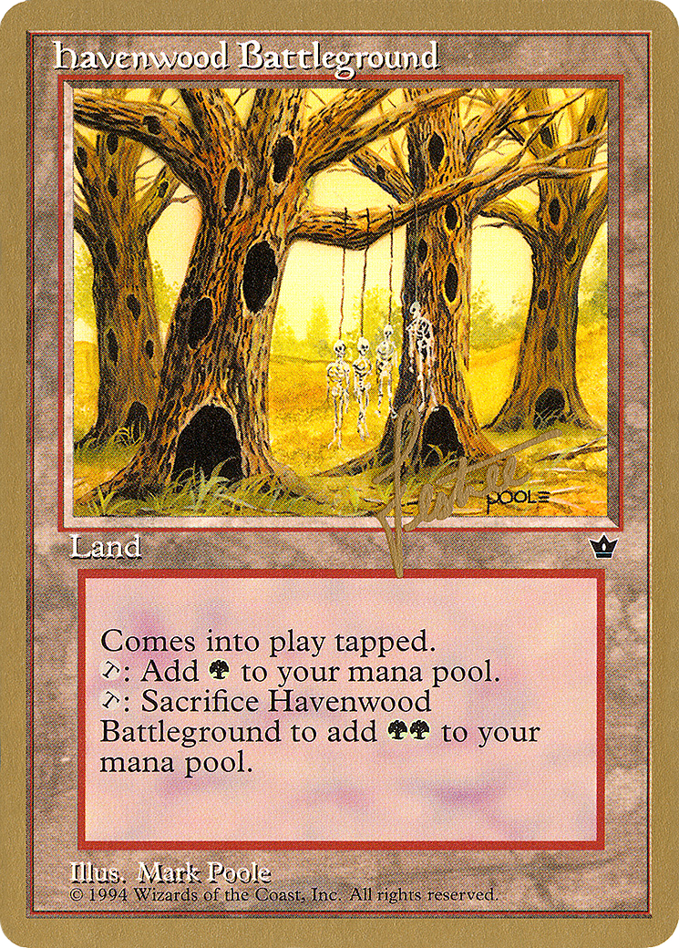 Havenwood Battleground - 1996 Bertrand Lestree (FEM) - Pro Tour Collector Set