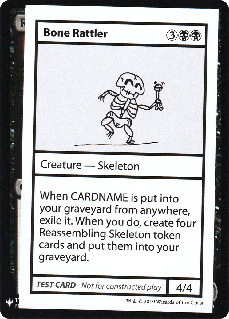 Bone Rattler (035) - Mystery Booster Playtest Cards 2019