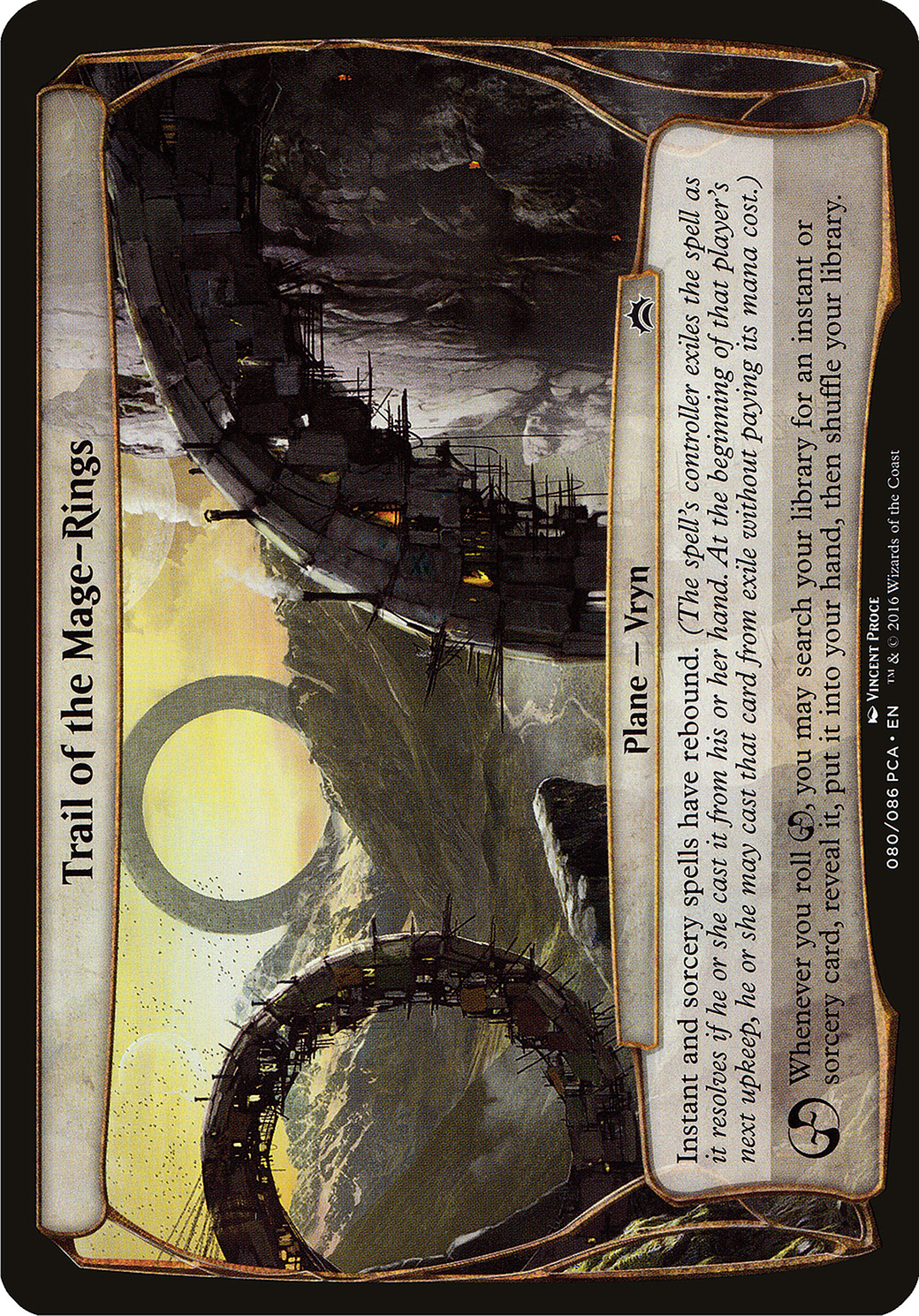 Trail of the Mage-Rings (Planechase Anthology) - Planechase Anthology Planes