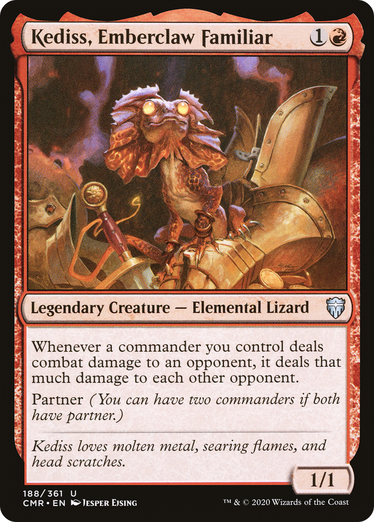 Kediss, Emberclaw Familiar (188) - Commander Legends