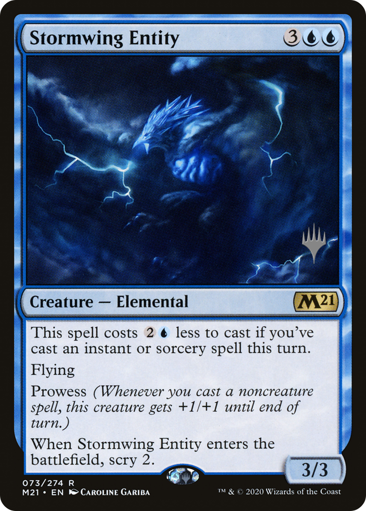 Stormwing Entity (073) Foil - Core Set 2021 Promos