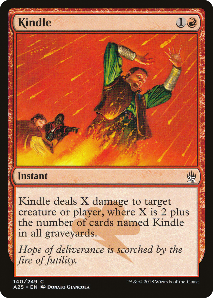 Kindle (140) Foil - Masters 25