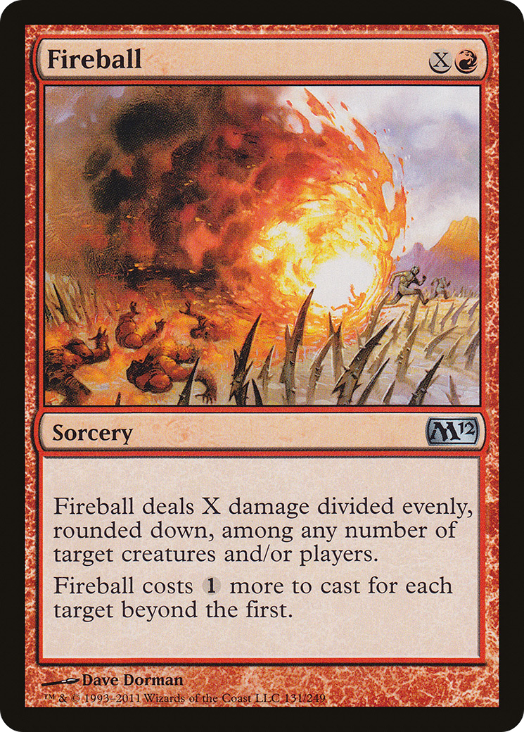 Fireball (131) Foil - Magic 2012