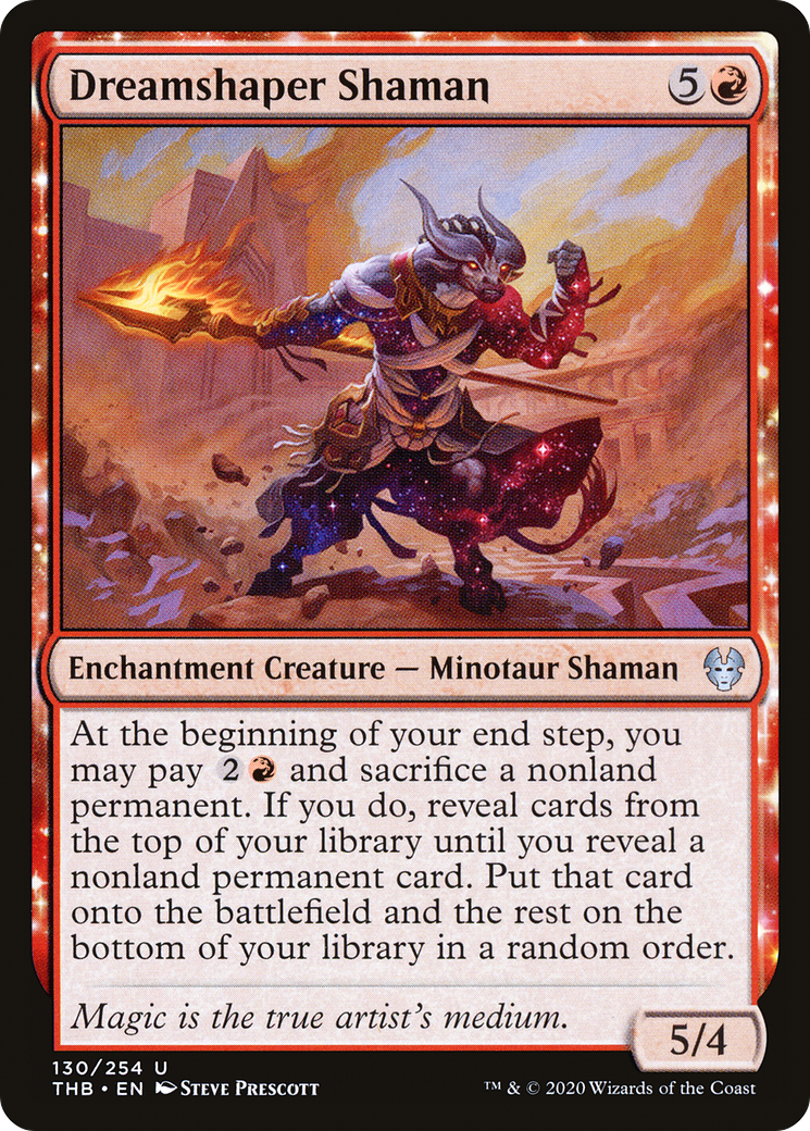 Dreamshaper Shaman (130) Foil - Theros Beyond Death