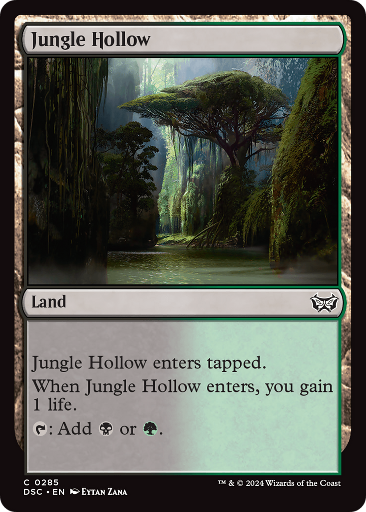 Jungle Hollow (285) - Duskmourn: House of Horror Commander