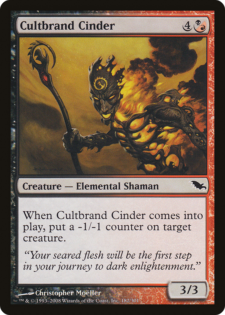 Cultbrand Cinder (182) - Shadowmoor