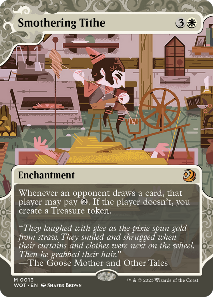 Smothering Tithe (Showcase) (013) Foil - Wilds of Eldraine: Enchanting Tales