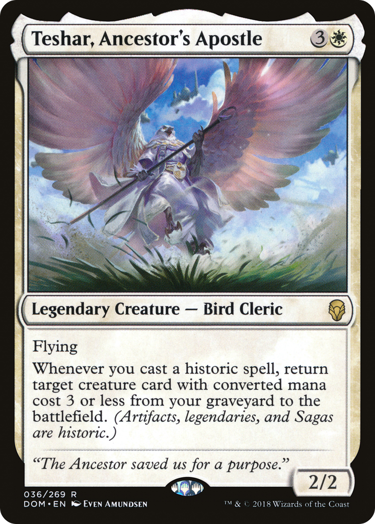 Teshar, Ancestor's Apostle (036) - Dominaria