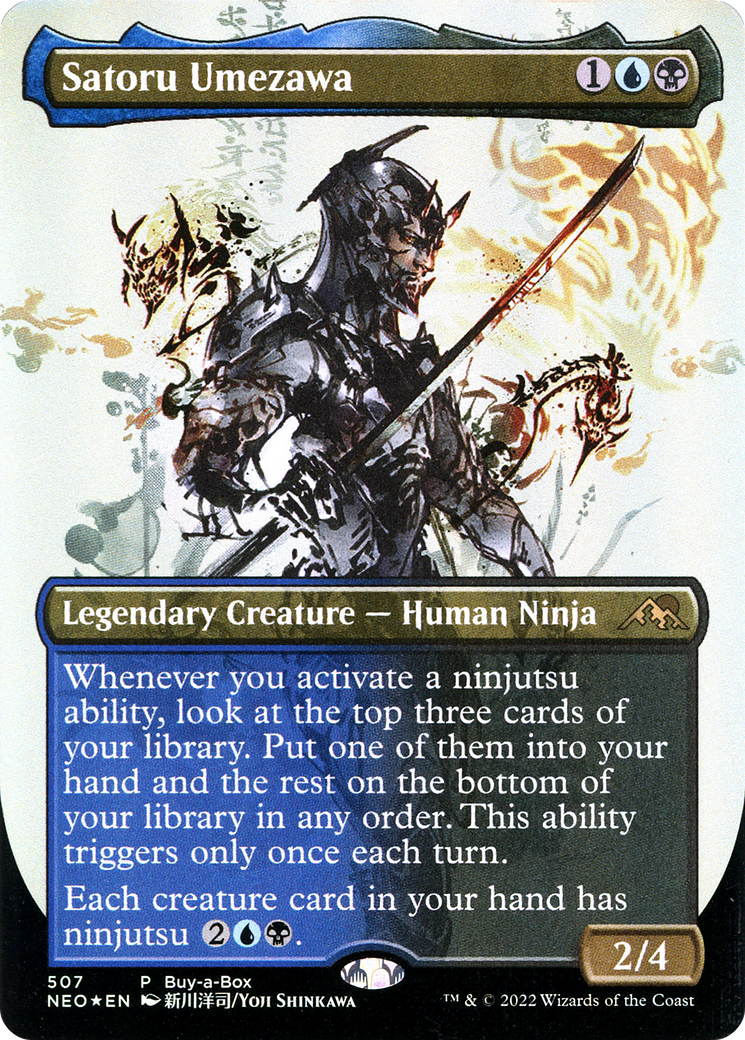 Satoru Umezawa (507) Foil - Kamigawa: Neon Dynasty