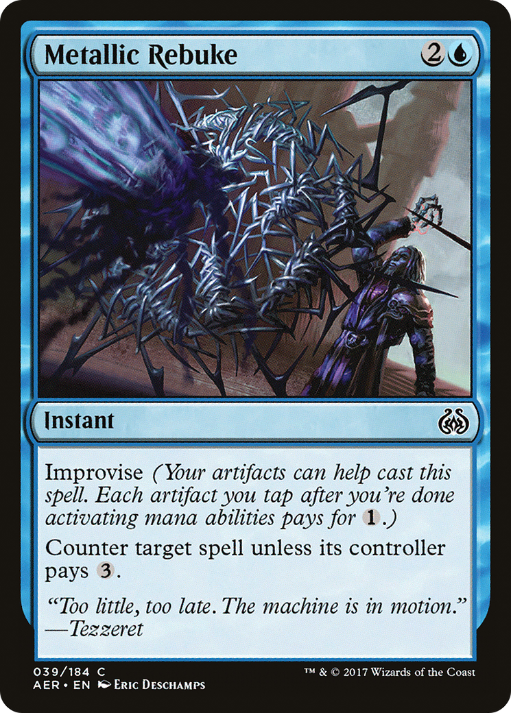 Metallic Rebuke (039) - Aether Revolt