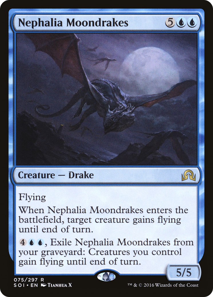 Nephalia Moondrakes (075) - Shadows over Innistrad