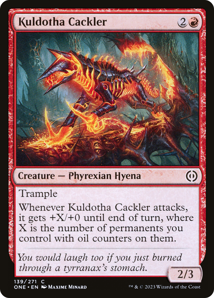 Kuldotha Cackler (139) Foil - Phyrexia: All Will Be One