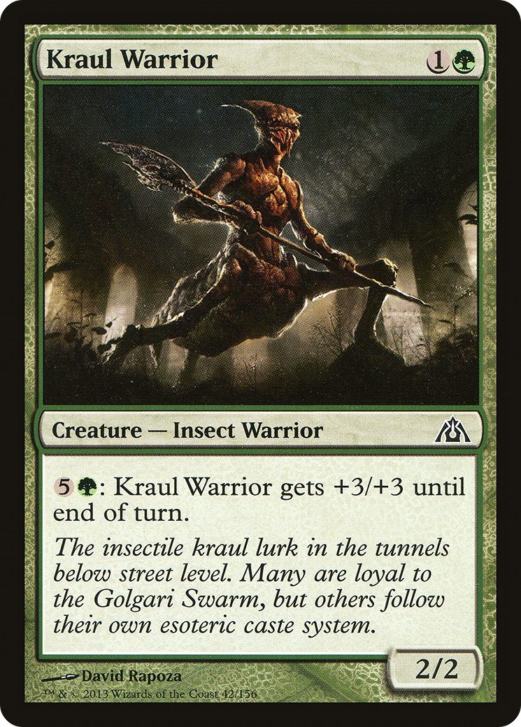 Kraul Warrior (042) - Dragon's Maze