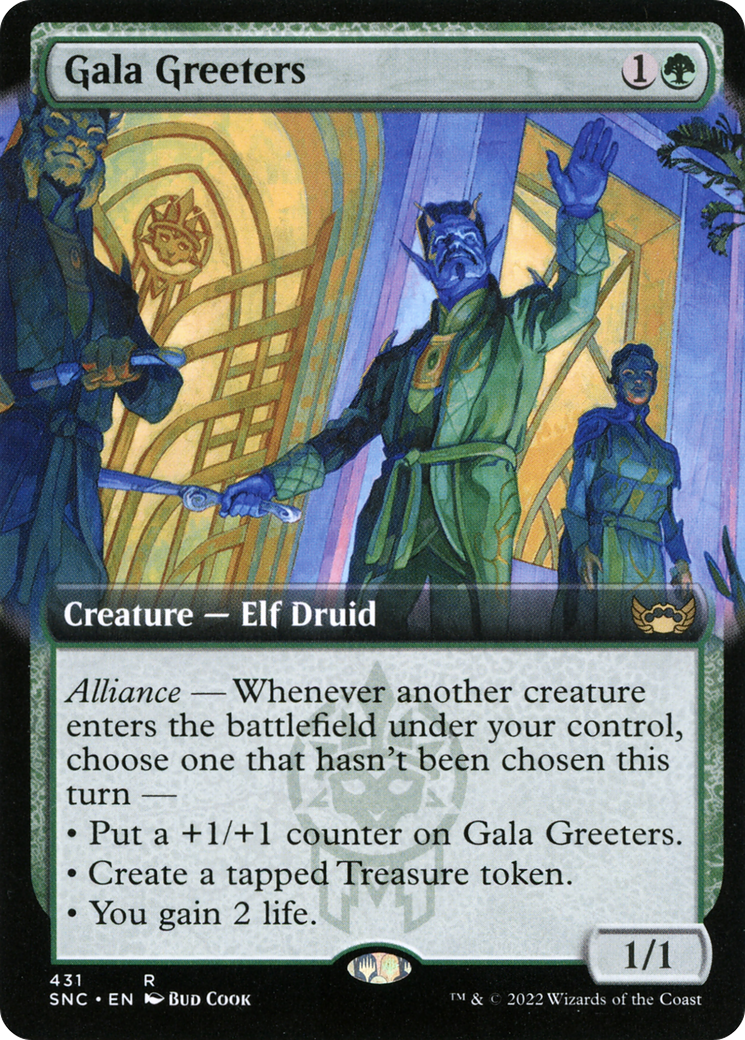 Gala Greeters (Extended Art) (431) - Streets of New Capenna