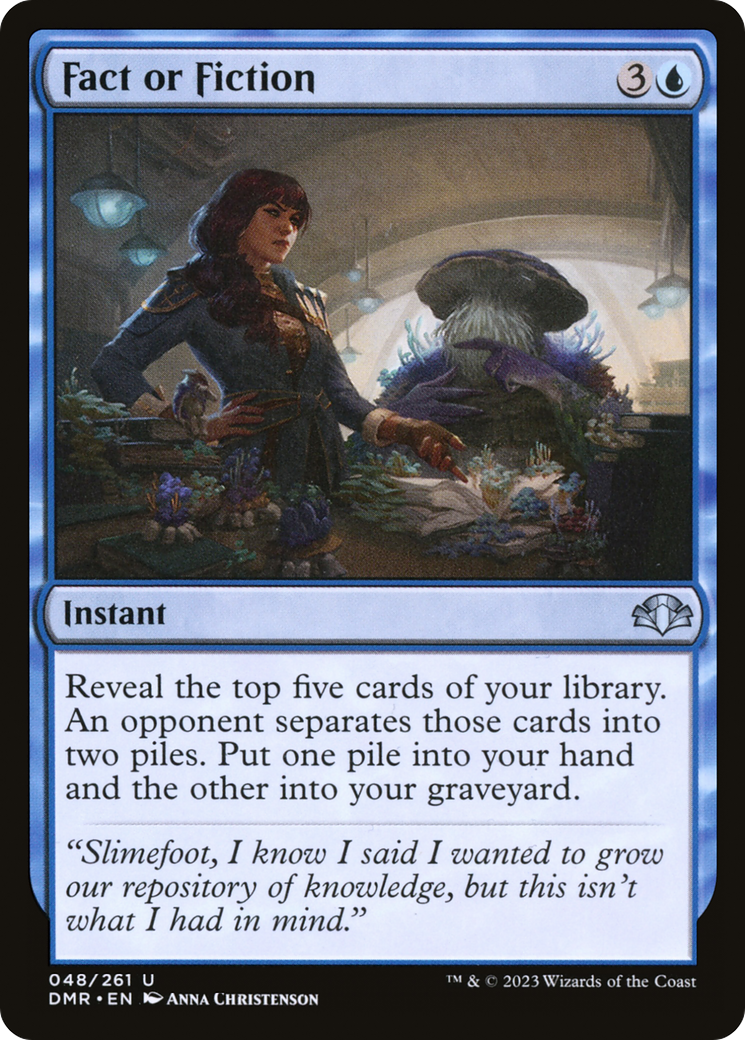 Fact or Fiction (048) Foil - Dominaria Remastered