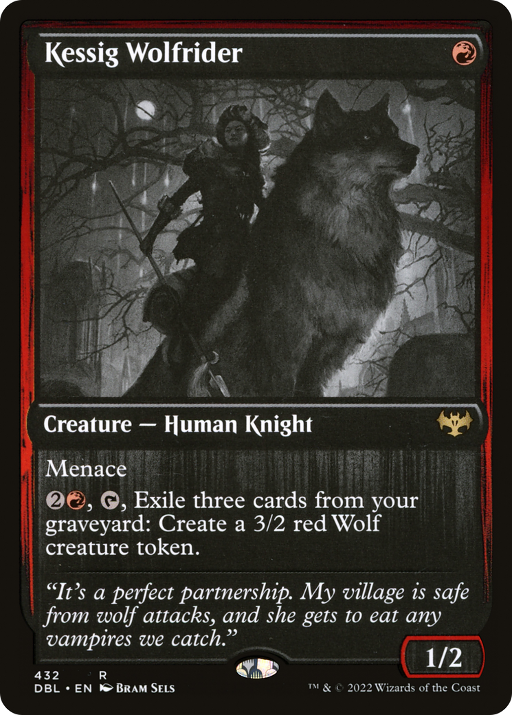 Kessig Wolfrider (432) - Innistrad: Double Feature