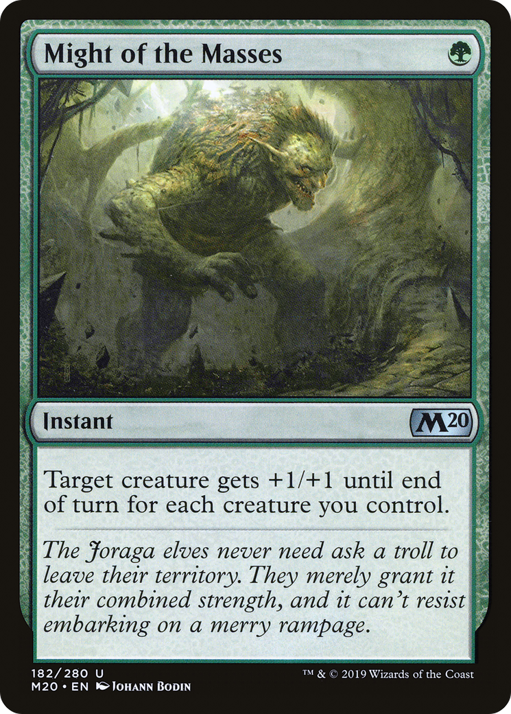 Might of the Masses (182) - Core Set 2020