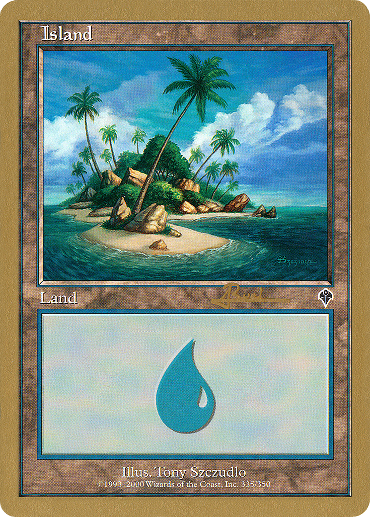 Island (335) - 2001 Antoine Ruel (INV) (Retro) - World Championship Decks 2001