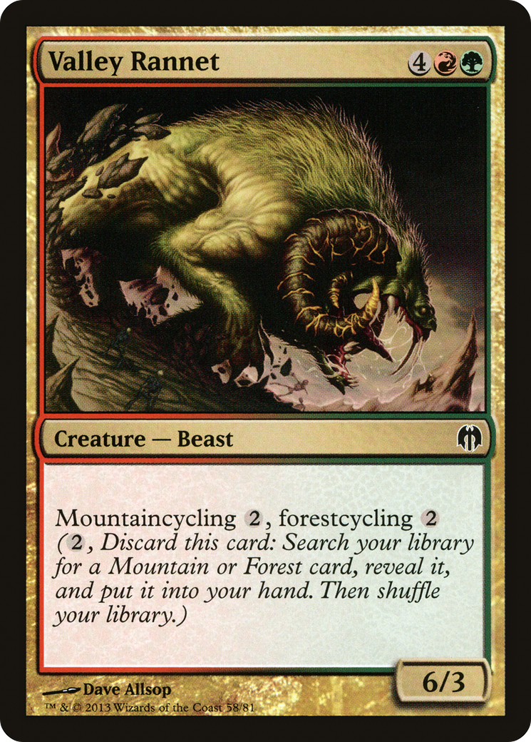 Valley Rannet (058) - Duel Decks: Heroes vs. Monsters