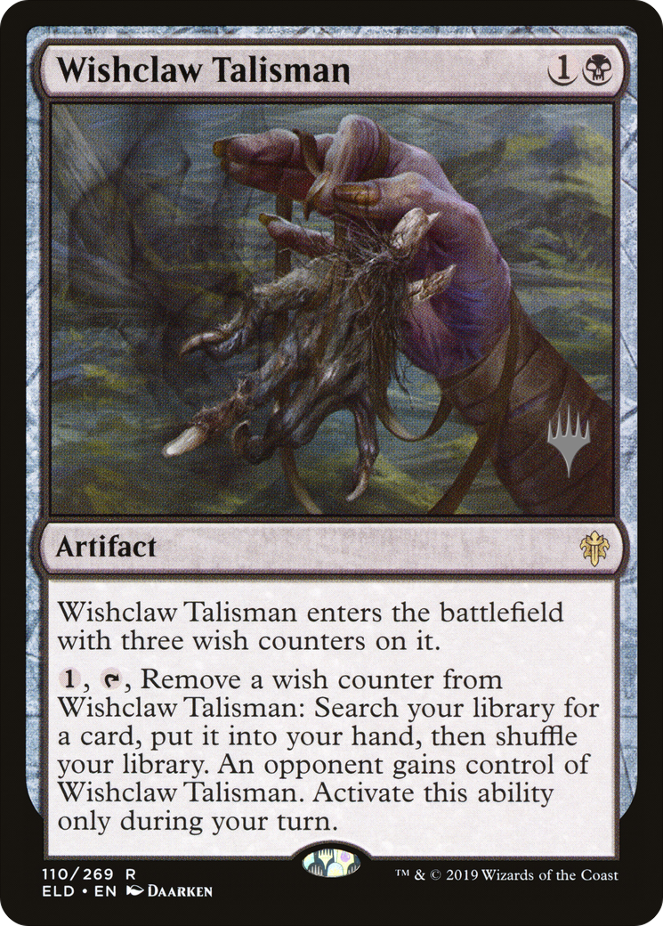 Wishclaw Talisman (110) Foil - Throne of Eldraine Promos
