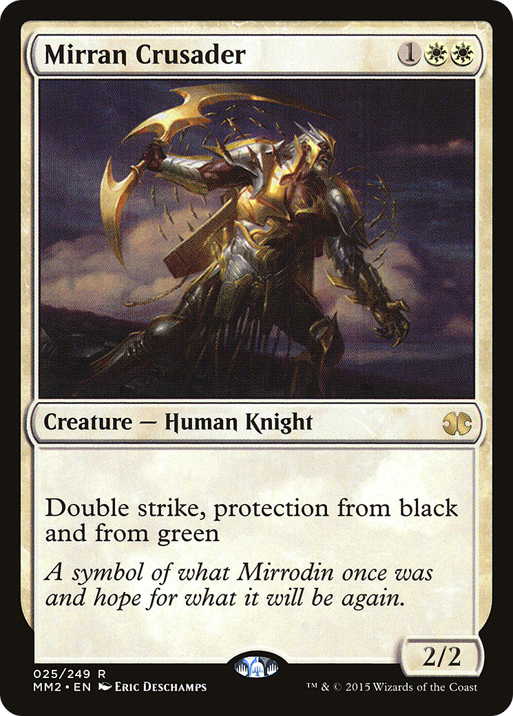 Mirran Crusader (025) - Modern Masters 2015