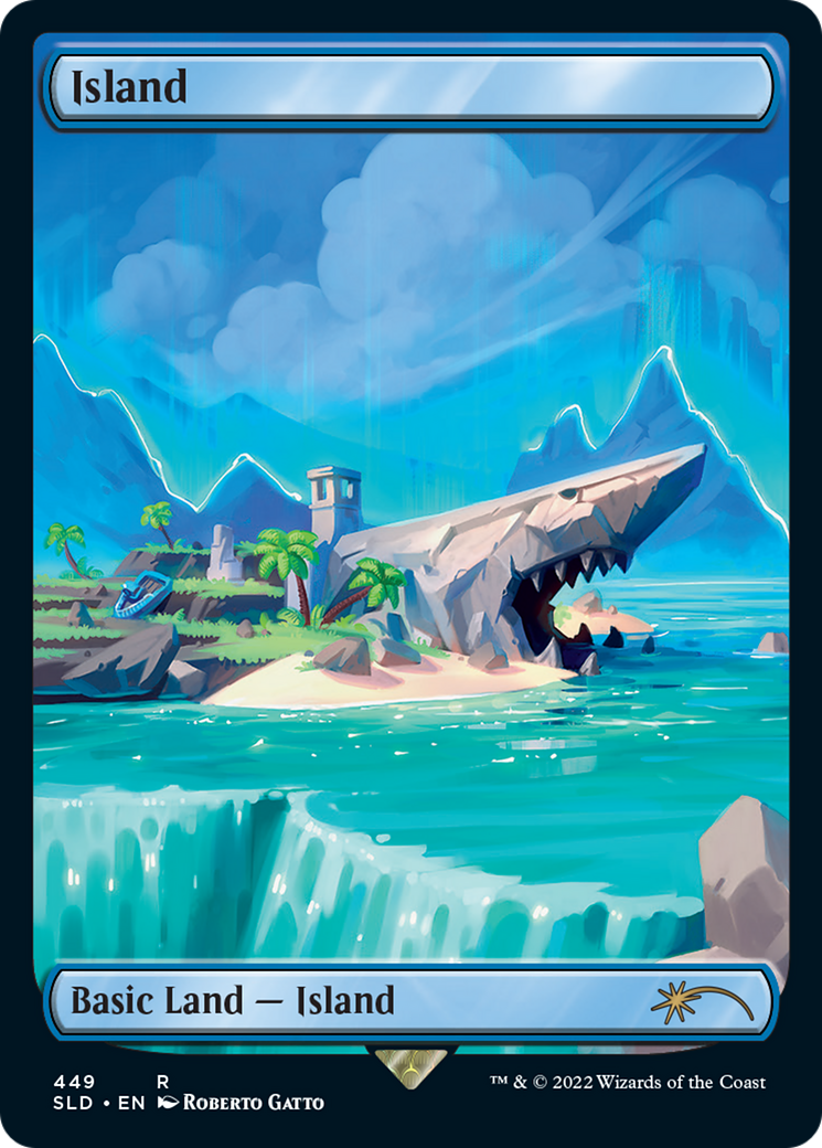 Island (449) Foil - Secret Lair Drop
