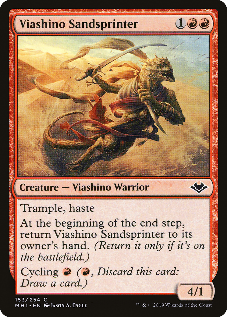Viashino Sandsprinter (153) Foil - Modern Horizons