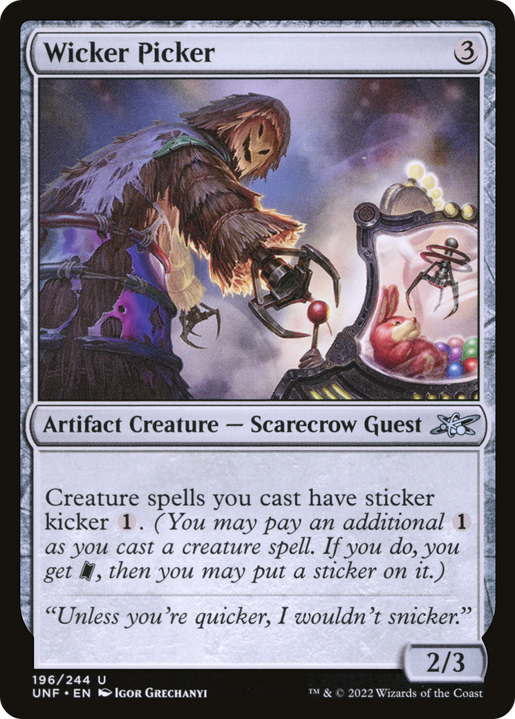 Wicker Picker (196) Foil - Unfinity
