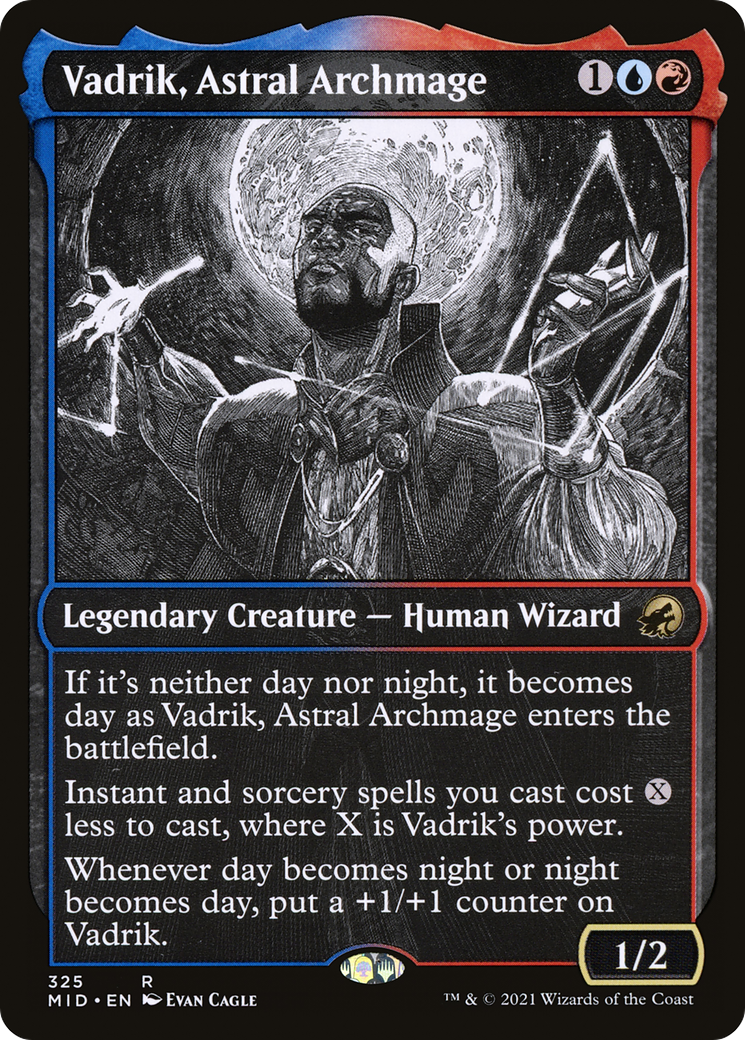 Vadrik, Astral Archmage (Showcase) (325) Foil - Innistrad: Midnight Hunt