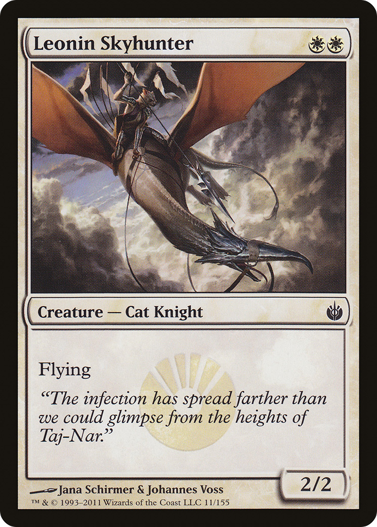 Leonin Skyhunter (011) - Mirrodin Besieged