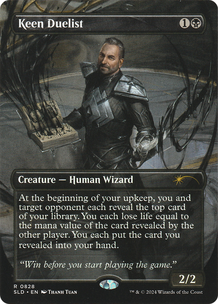 Keen Duelist (828) Foil - Secret Lair Drop