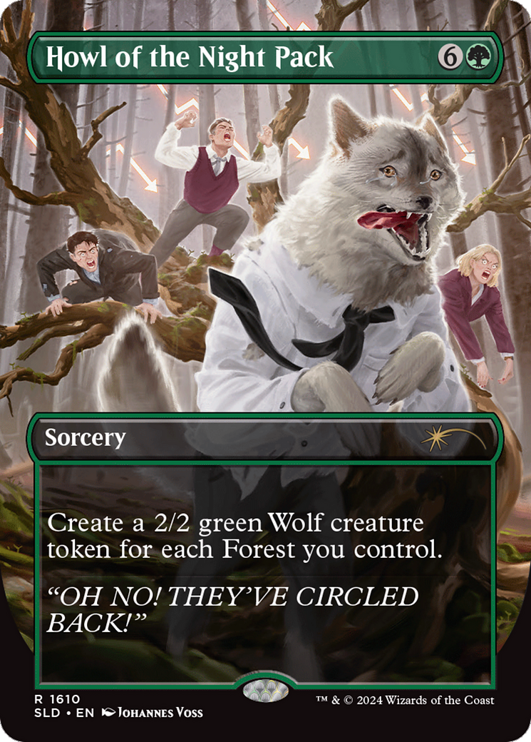 Howl of the Night Pack (1610) Foil - Secret Lair Drop