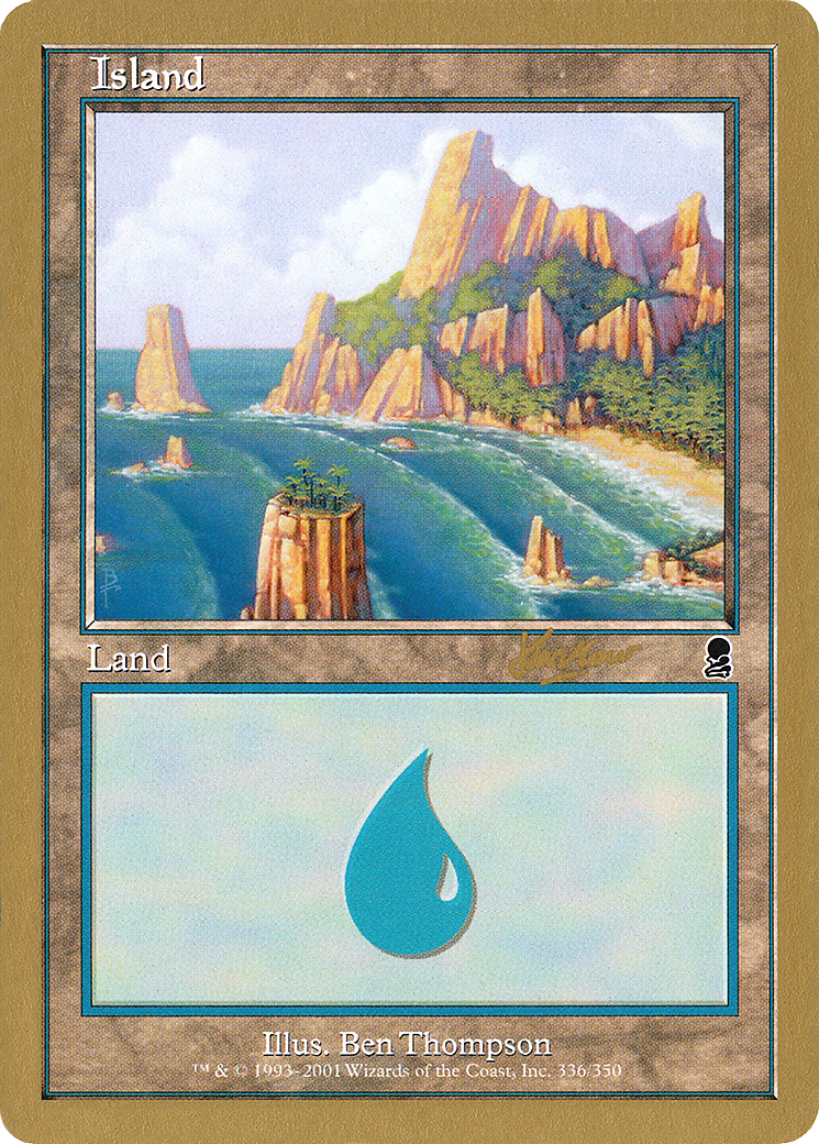 Island – 2002 Sim Han How (ODY) (Retro) (336) - World Championship Decks 2002