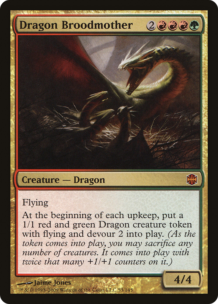 Dragon Broodmother (053) Foil - Alara Reborn