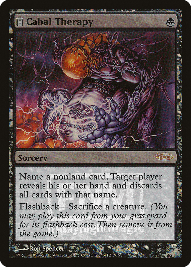 Cabal Therapy (005) Foil - Friday Night Magic 2005