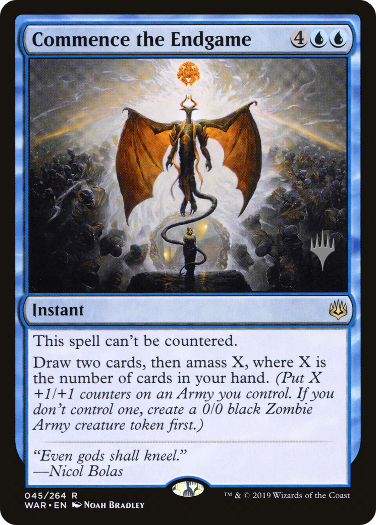 Commence the Endgame (45p) - War of the Spark Promos