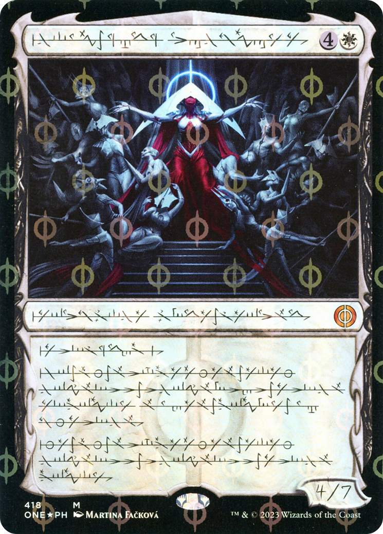 Elesh Norn, Mother of Machines (Showcase) (418) Foil - Phyrexia: All Will Be One