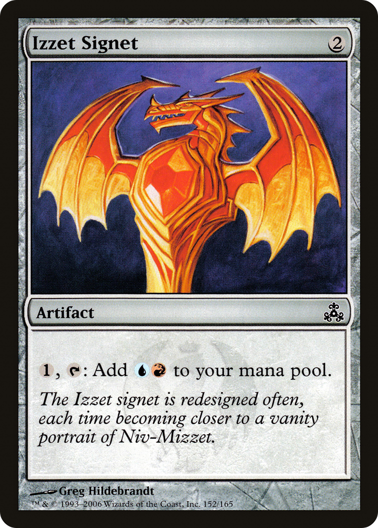 Izzet Signet (152) - Guildpact