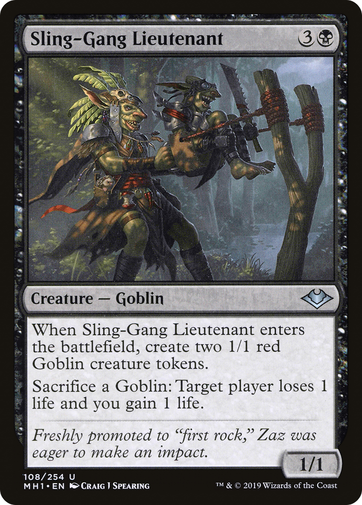 Sling-Gang Lieutenant (108) - Modern Horizons