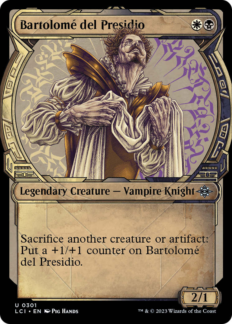 Bartolome del Presidio (Showcase) (301) Foil - The Lost Caverns of Ixalan