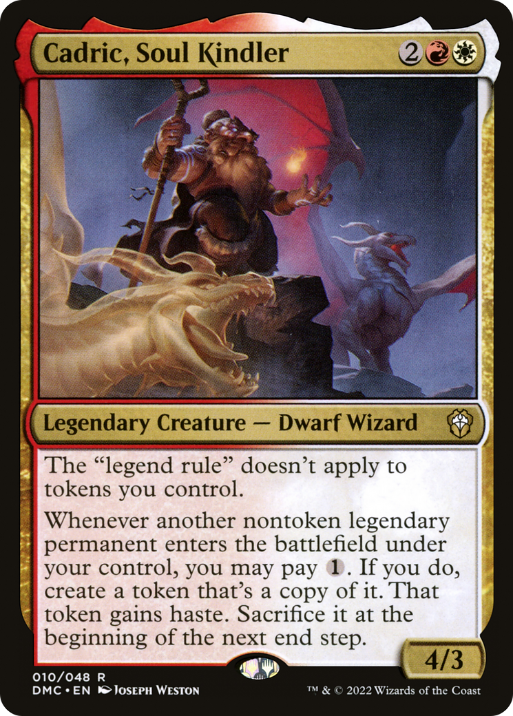 Cadric, Soul Kindler (010) - Dominaria United Commander