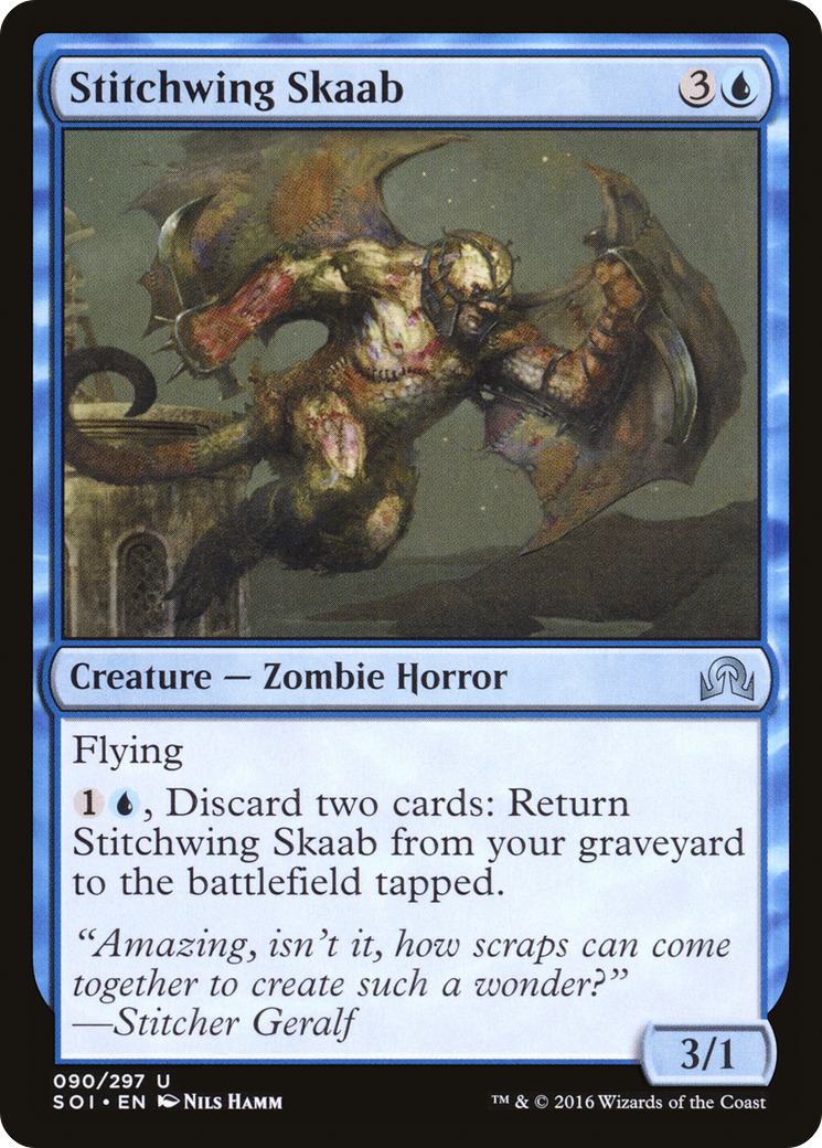 Stitchwing Skaab (090) Foil - Shadows over Innistrad