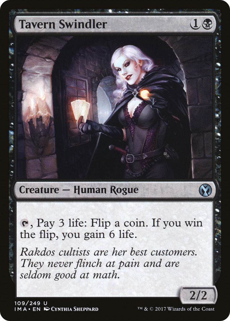 Tavern Swindler (109) Foil - Iconic Masters