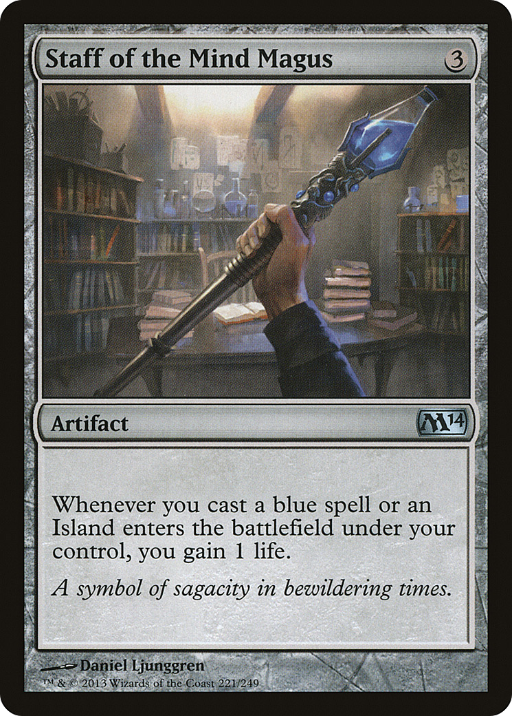 Staff of the Mind Magus (221) - Magic 2014
