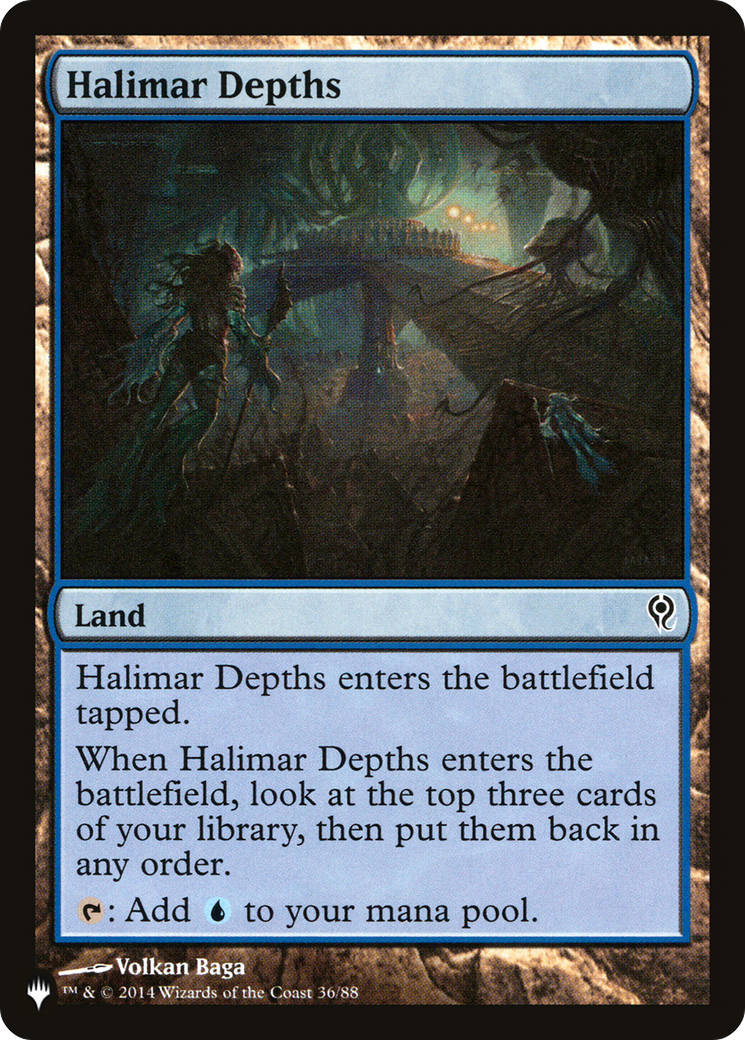 Halimar Depths (DDM-36) - The List