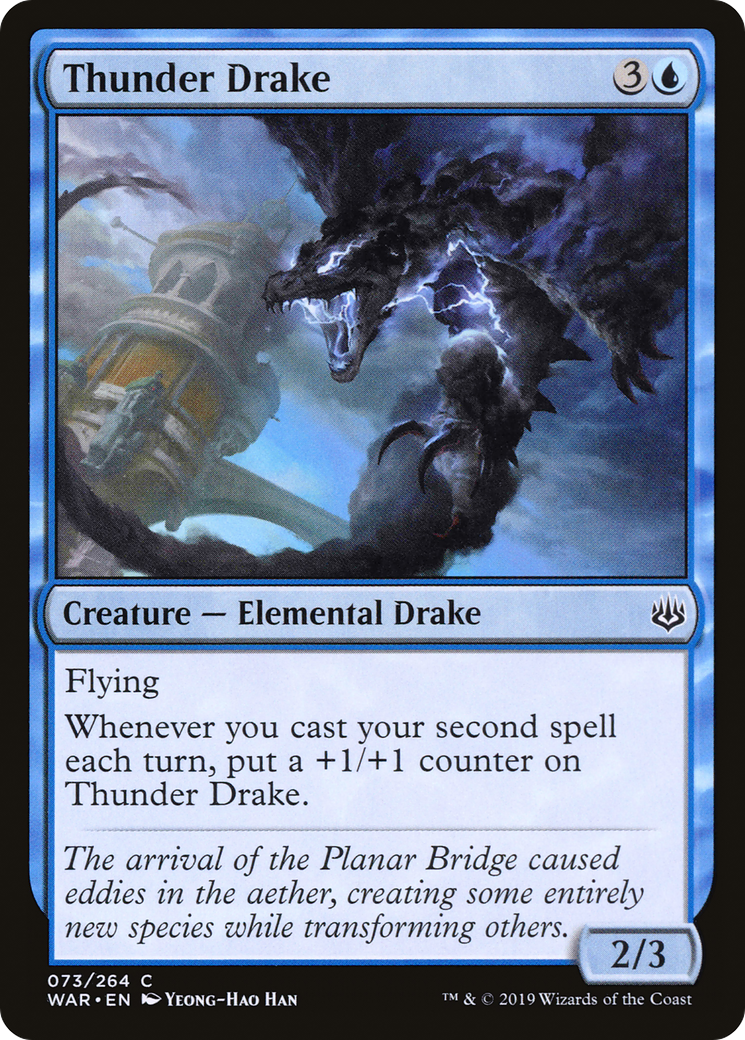 Thunder Drake (073) - War of the Spark