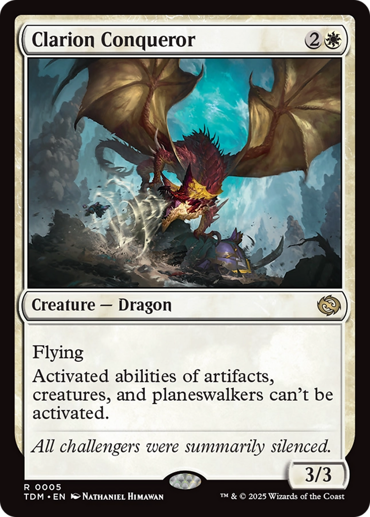 Clarion Conqueror (005) Foil - Tarkir: Dragonstorm